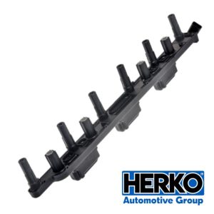 Bobina tipo regleta conector abajo Cherokee XJ 2000-2001, Grand Cherokee WJ 2000-2005 4.0L, Jeep TJ 2000-2006 4.0L Herko