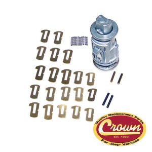 Cilindro de desbloqueo Jeep TJ 1997-2006, Cherokee XJ 1997-2001, Cherokee Liberty KJ 2002-2007, Grand Cherokee WJ 1999-2004, WK 2005-2007, Neon Crown