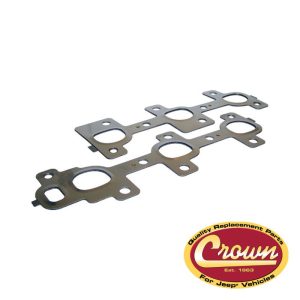 Empacadura de escape derecha e izquierda Cherokee Liberty KJ 2002-2007, Cherokee Liberty KK 2008-2015, Dakota 2004-2012 Crown