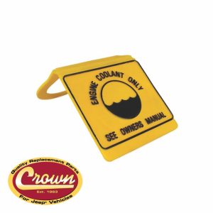 Tapa de Envase de Refrigerante Cherokee XJ 1997-2001, Cherokee Liberty KJ 2002-2004, Grand Cherokee ZJ 1993-1998, Grand Cherokee WJ 1999-2005 Crown